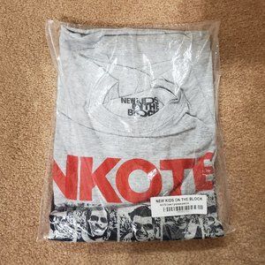 NKOTB shirt Large Cruise X grayscale photo tee graphic band merch 2018